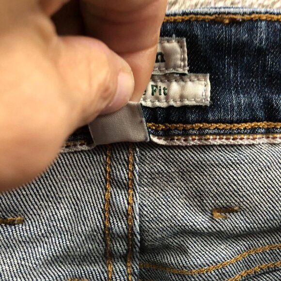 L.L.Bean Womens Jeans Size 12P Favorite Fit Straight Leg Blue Denim Medium Wash - Picture 9 of 16